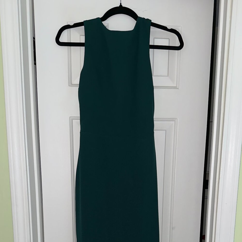 Lulus Exquisite Refinement Emerald Green Backless… - image 4